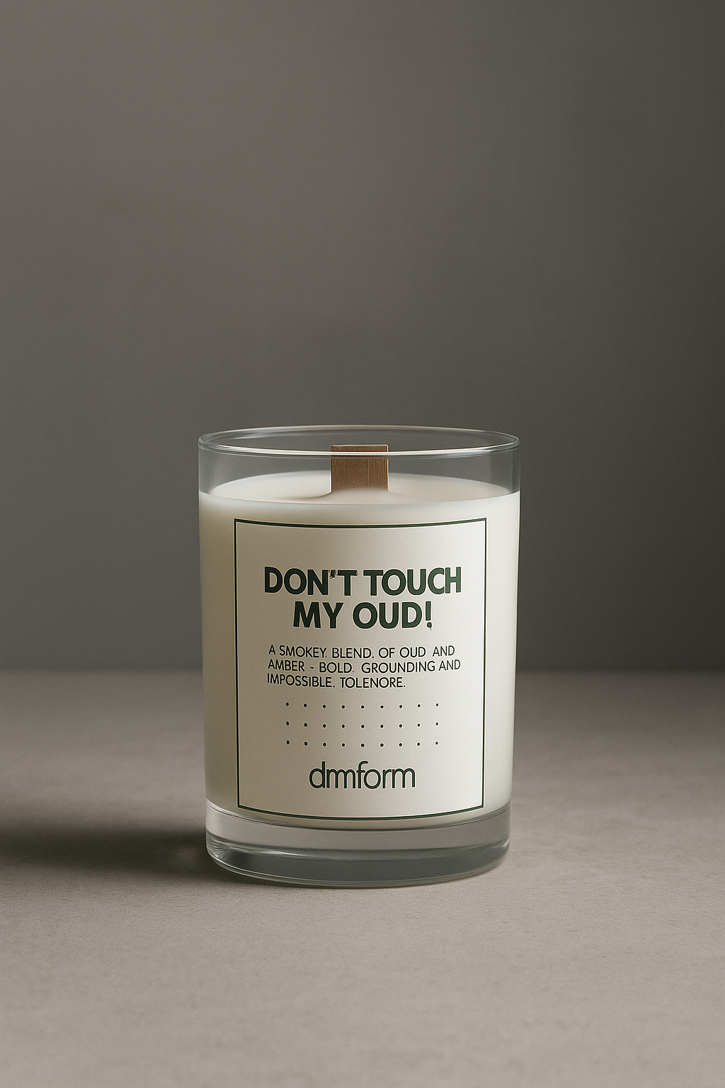 Don’t Touch My Oud Candle