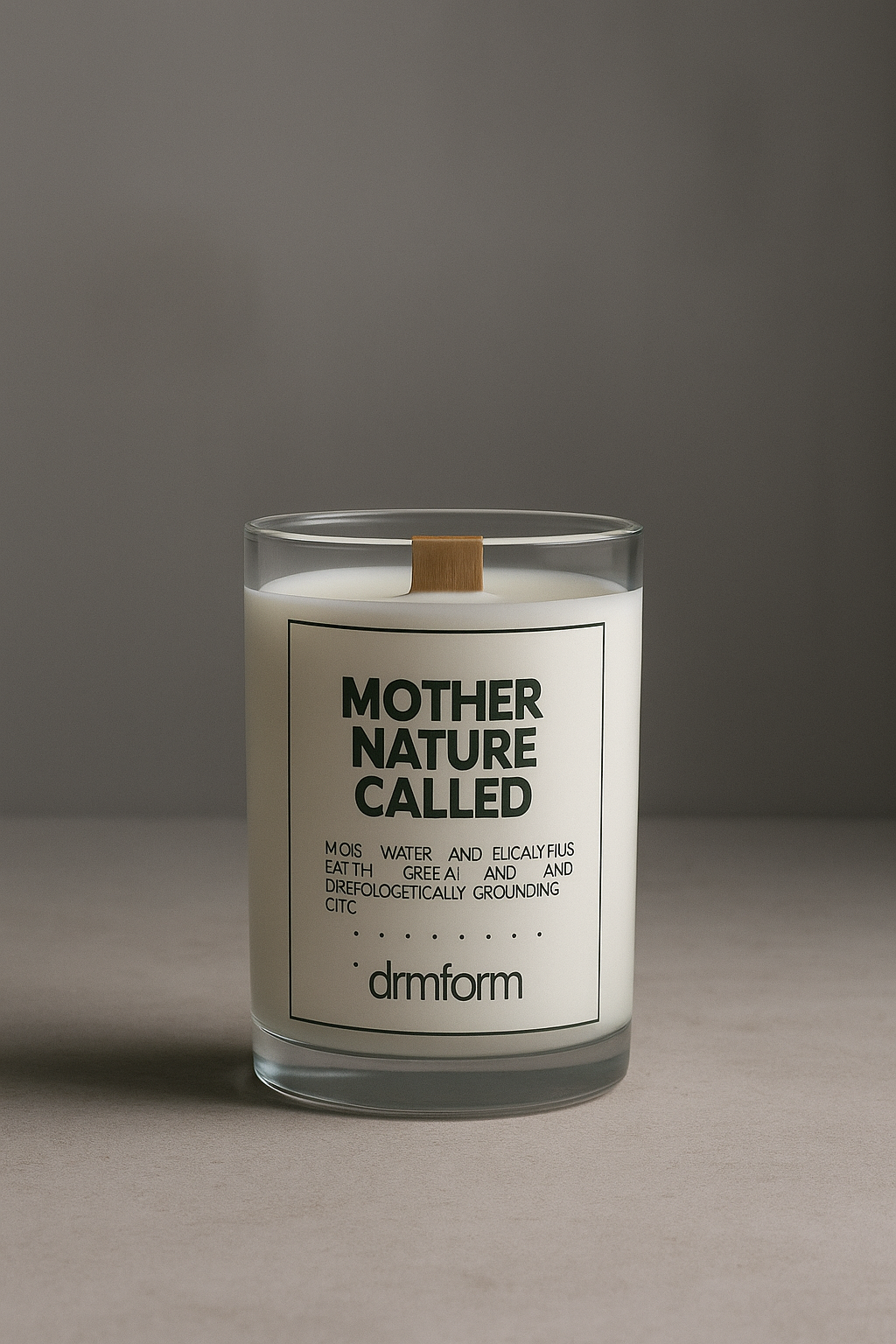 Mother Nature Called Candle